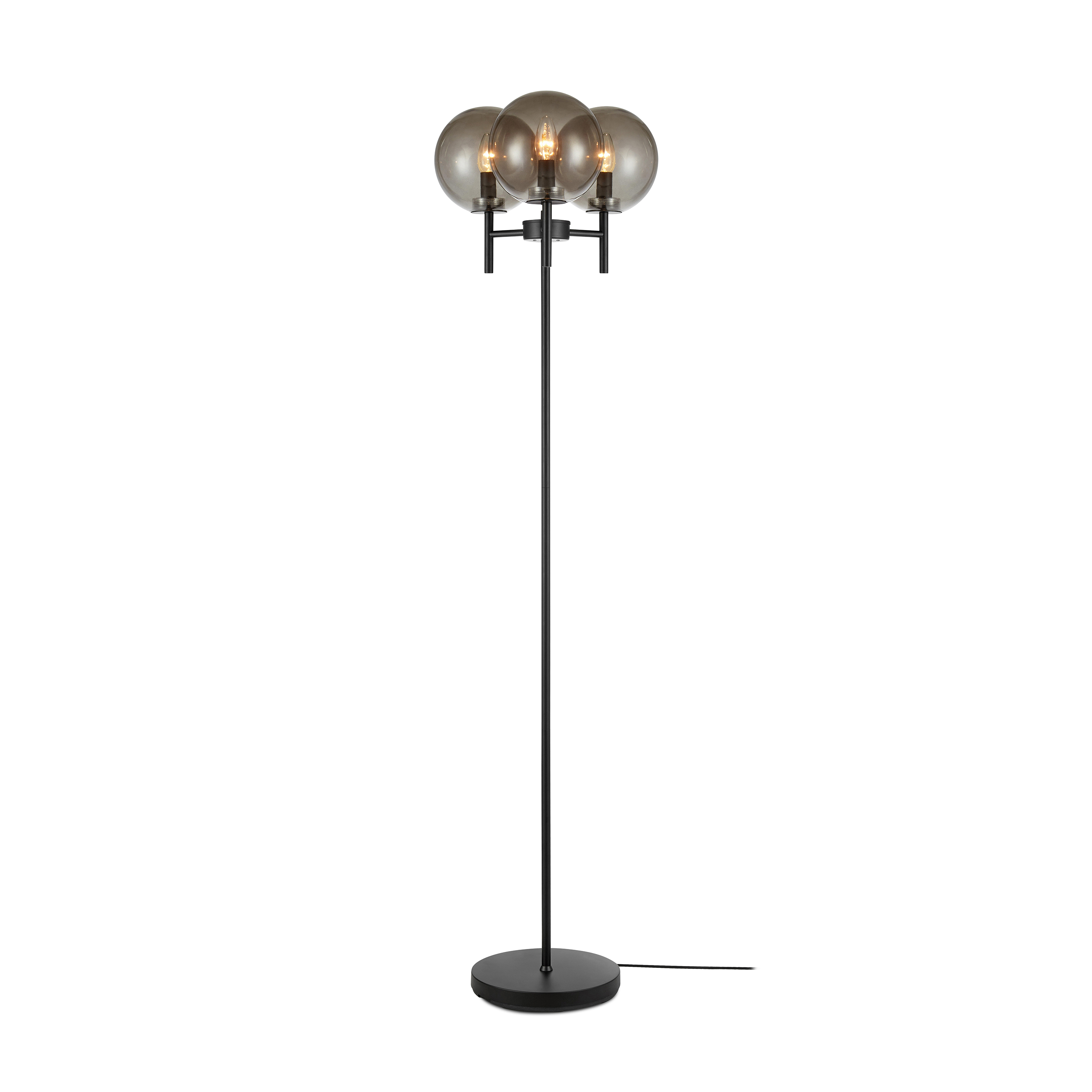 CROWN Golv 3L Svart/Rökfärgad Svart/Rökfärgad