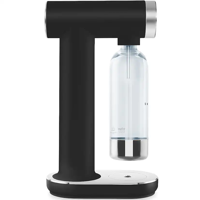 Smeg SKC01BLM sodamaskin, Mattsvart Svart