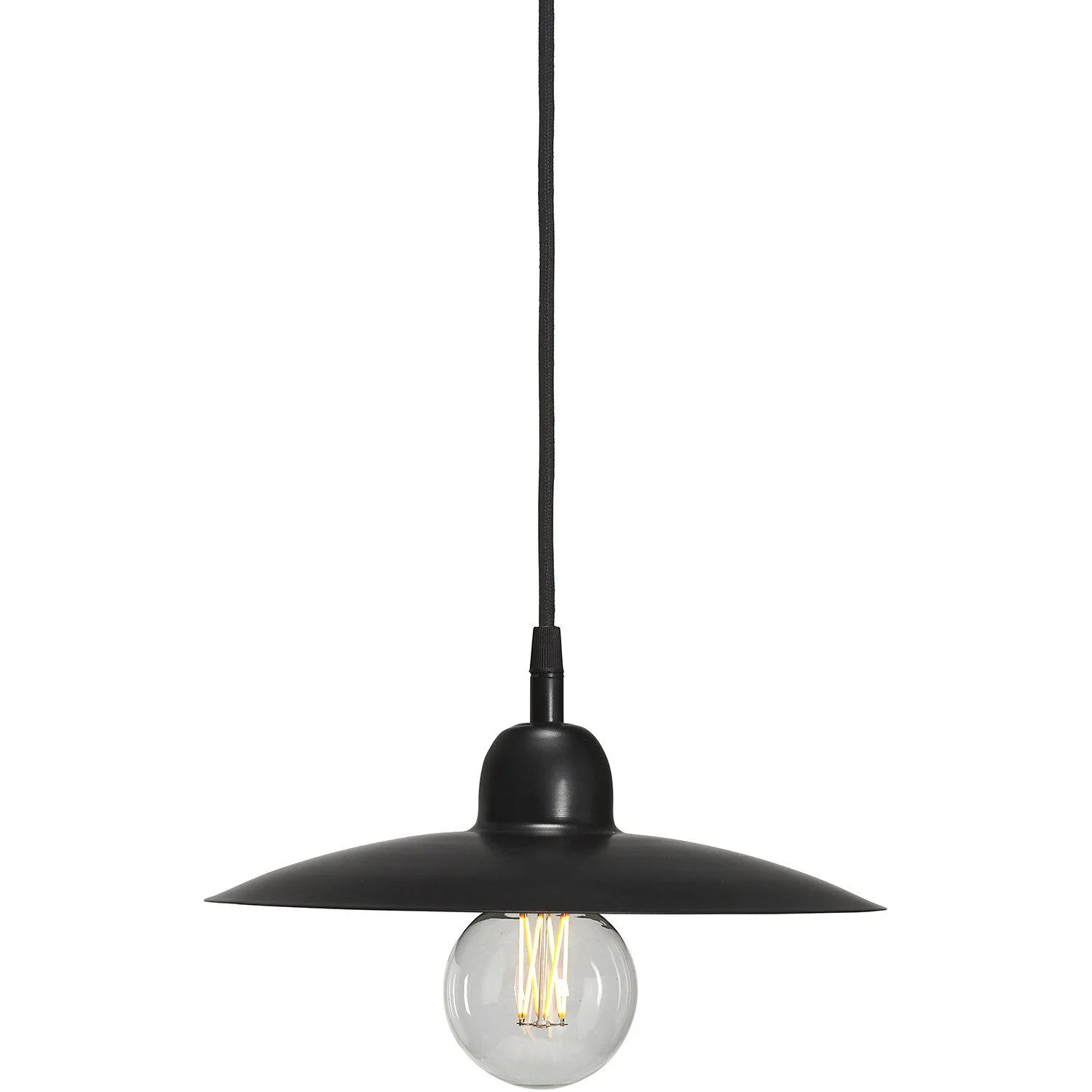 Como tak/fönsterlampa Svart 28cm Svart