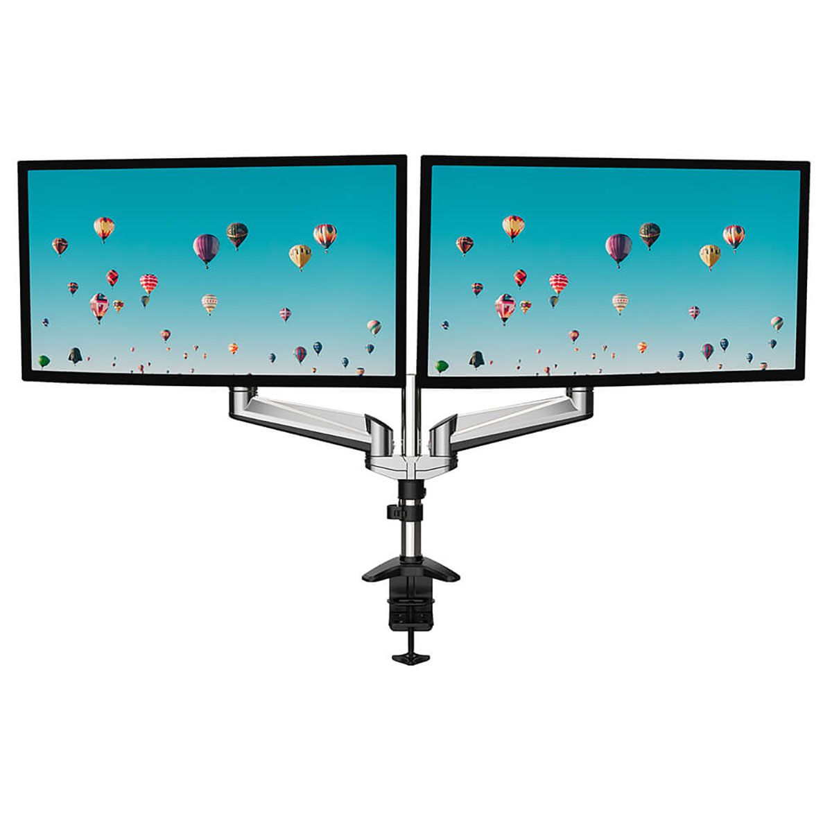 Monitor Arm Desire2 Duo Aluminium upp till 32"