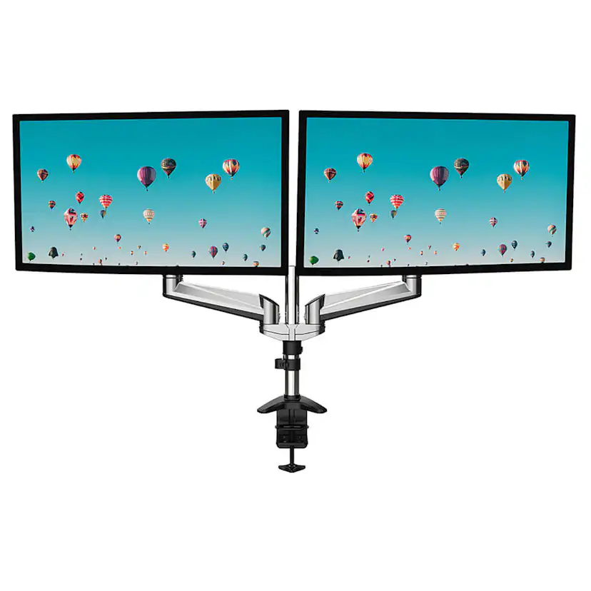 Monitor Arm Desire2 Duo Aluminium upp till 32"