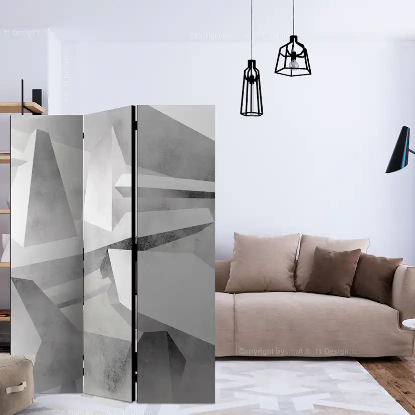 Rumsavdelare Skärmvägg Arkiio Frozen Wings 135x172 cm