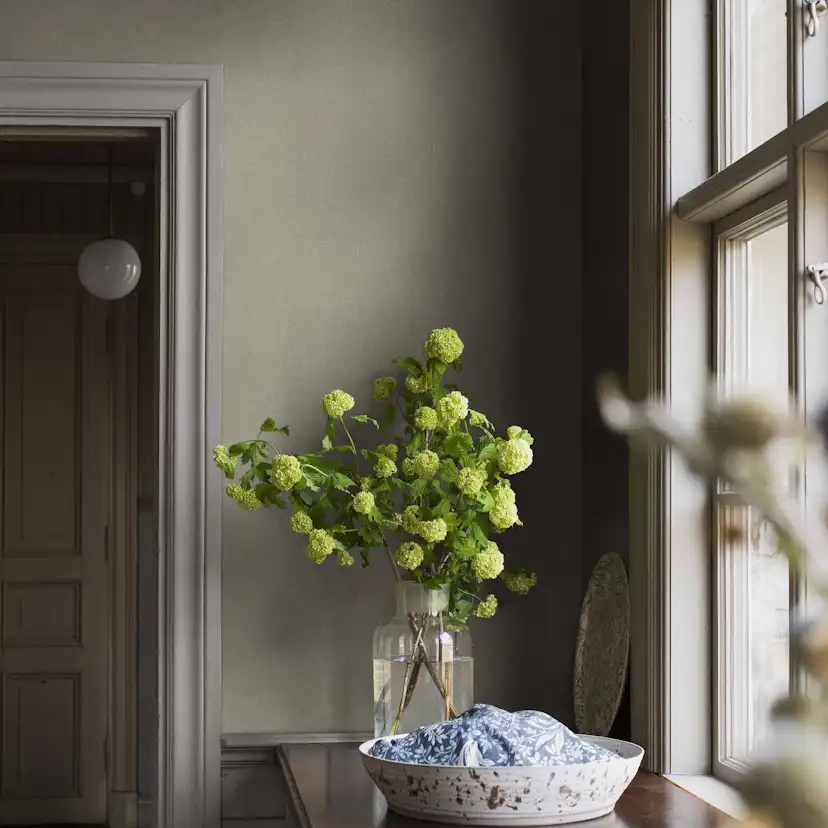 Tapet Boråstapeter Canvas Olive 6130
