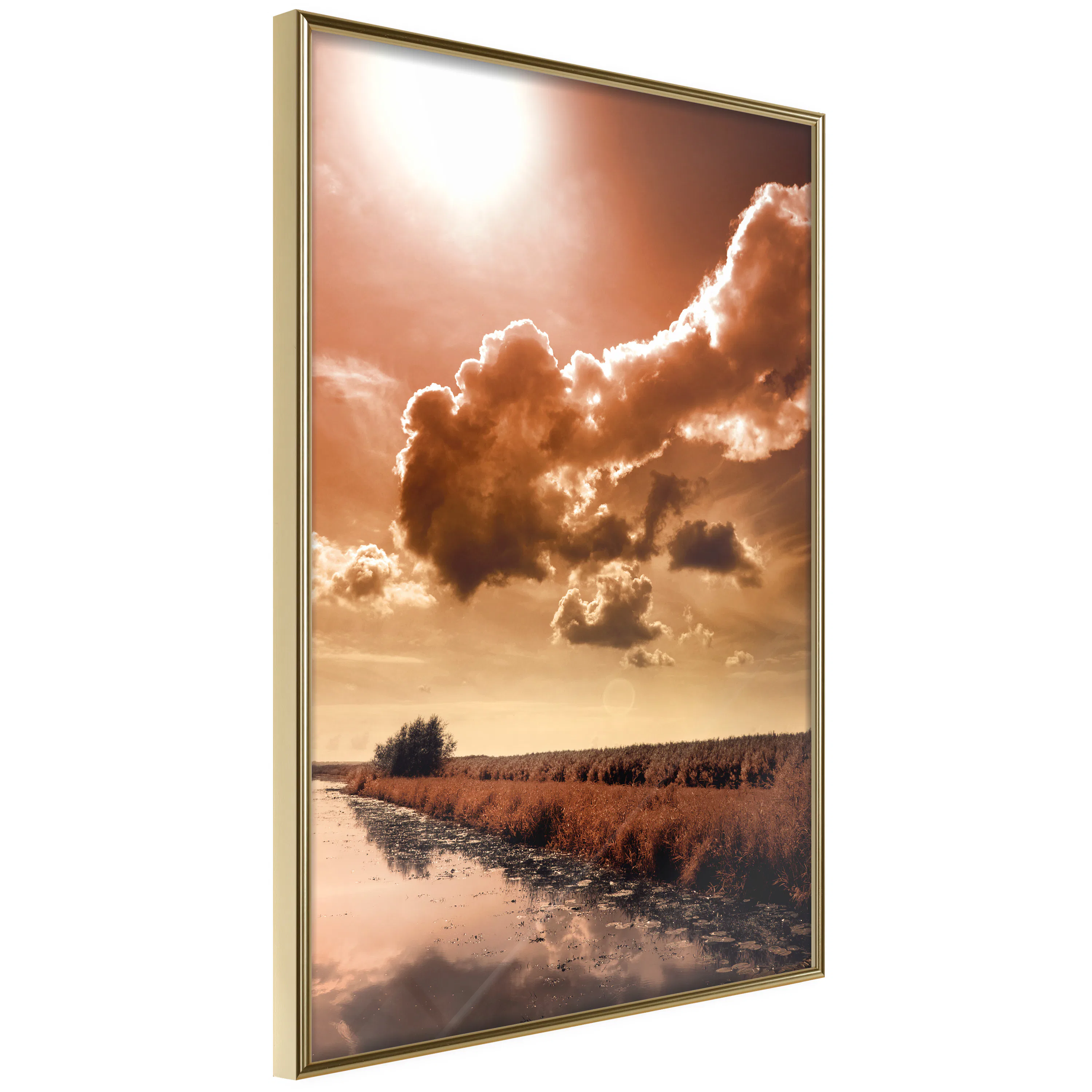 Poster Artgeist Affisch Deep in the Clouds