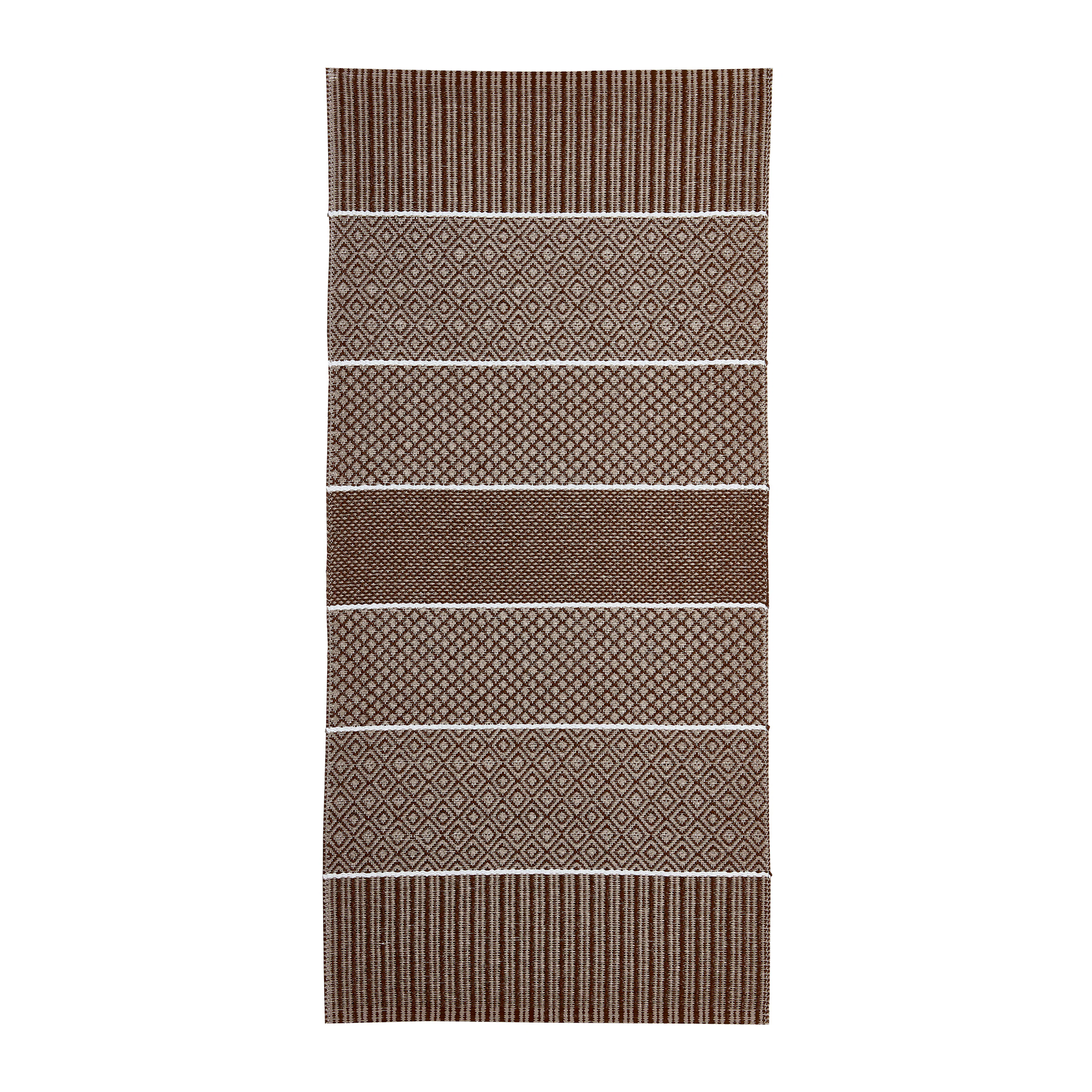 Plastic Alfie Brown 70x200 Brun, 70x200 cm