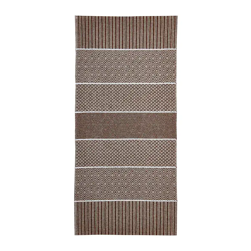 Plastic Alfie Brown 70x200 Brun, 70x200 cm