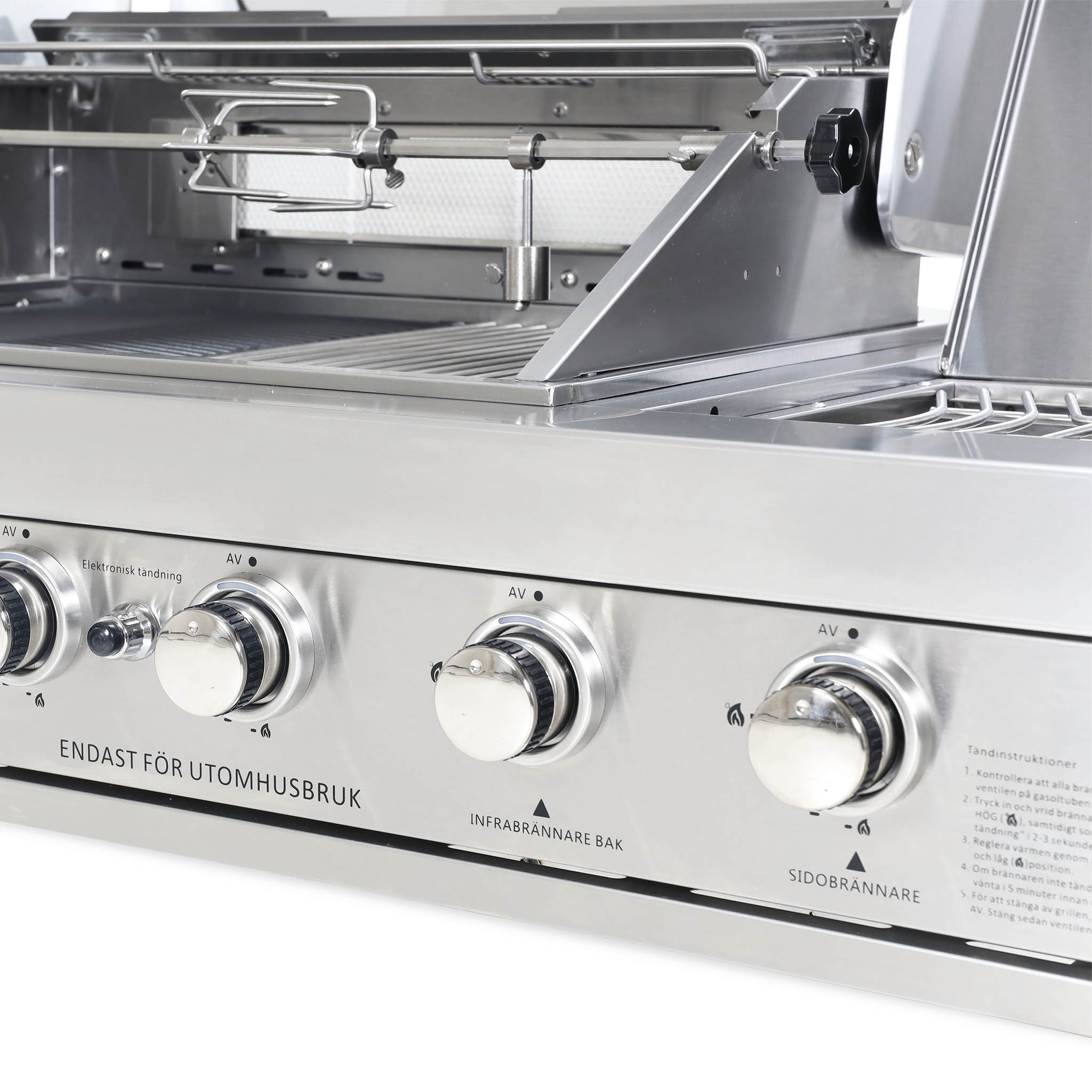 Gasolgrill Metalcraft Inbyggnad Seattle