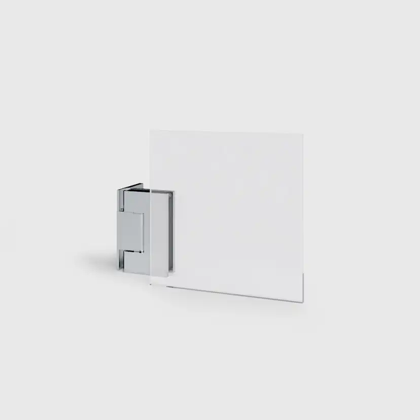 Invitrea Flair GV1/100/Mattsvart/Järnfattigt glas Bredd: 1000 mm, Glastyp:Järnfattigt Glas, Profil:Mattsvart