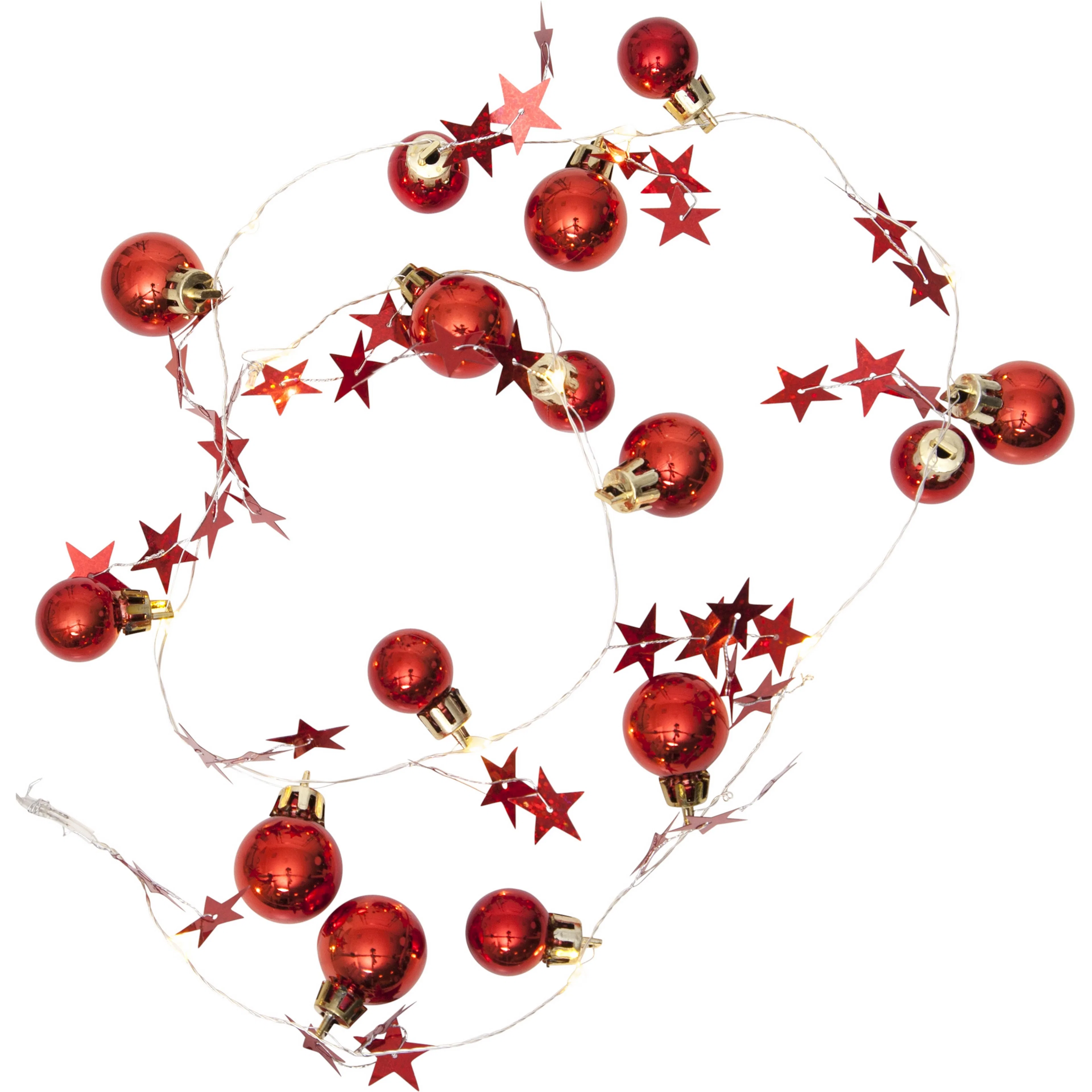 LjusslingaX-mas Röd