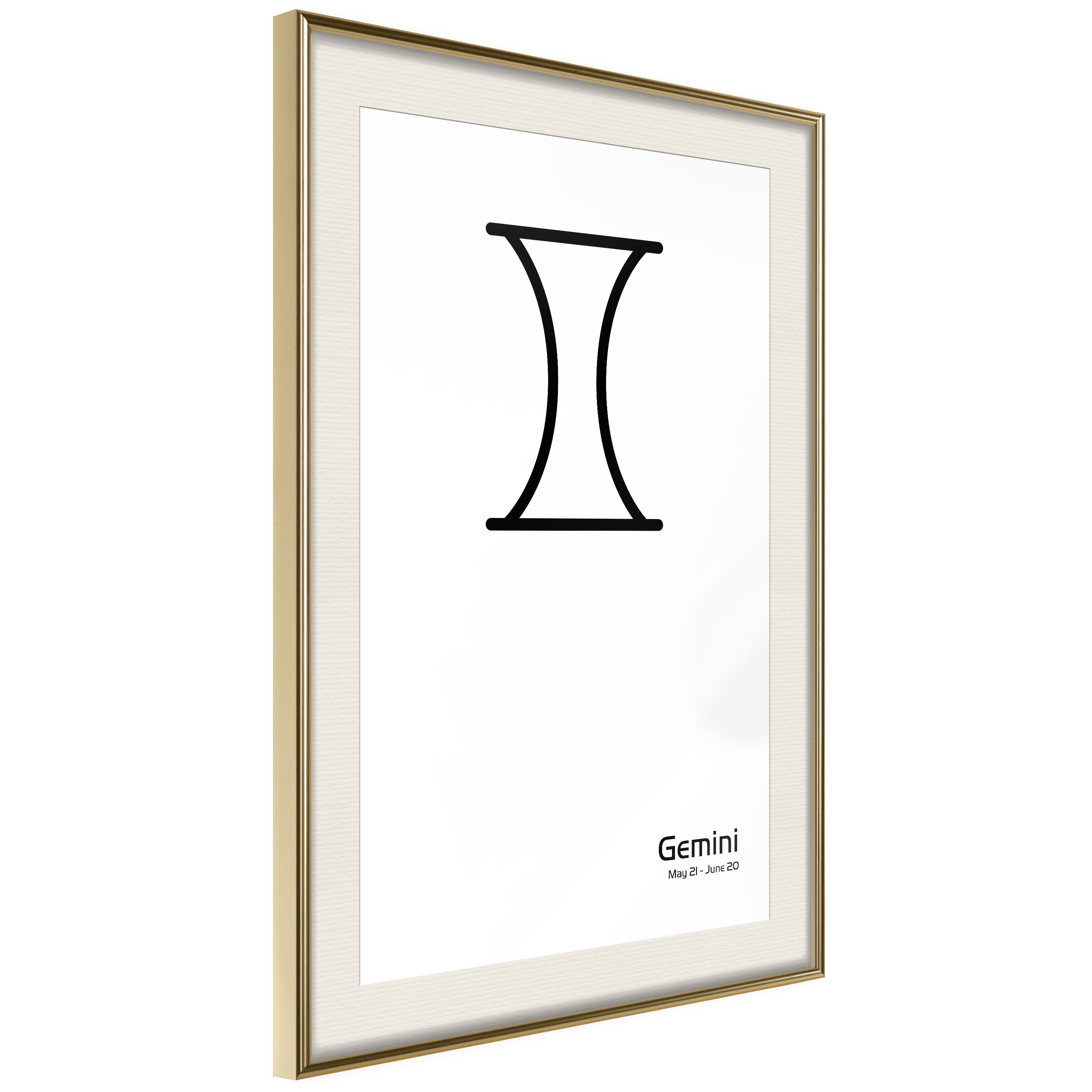 Poster Artgeist Affisch Gemini