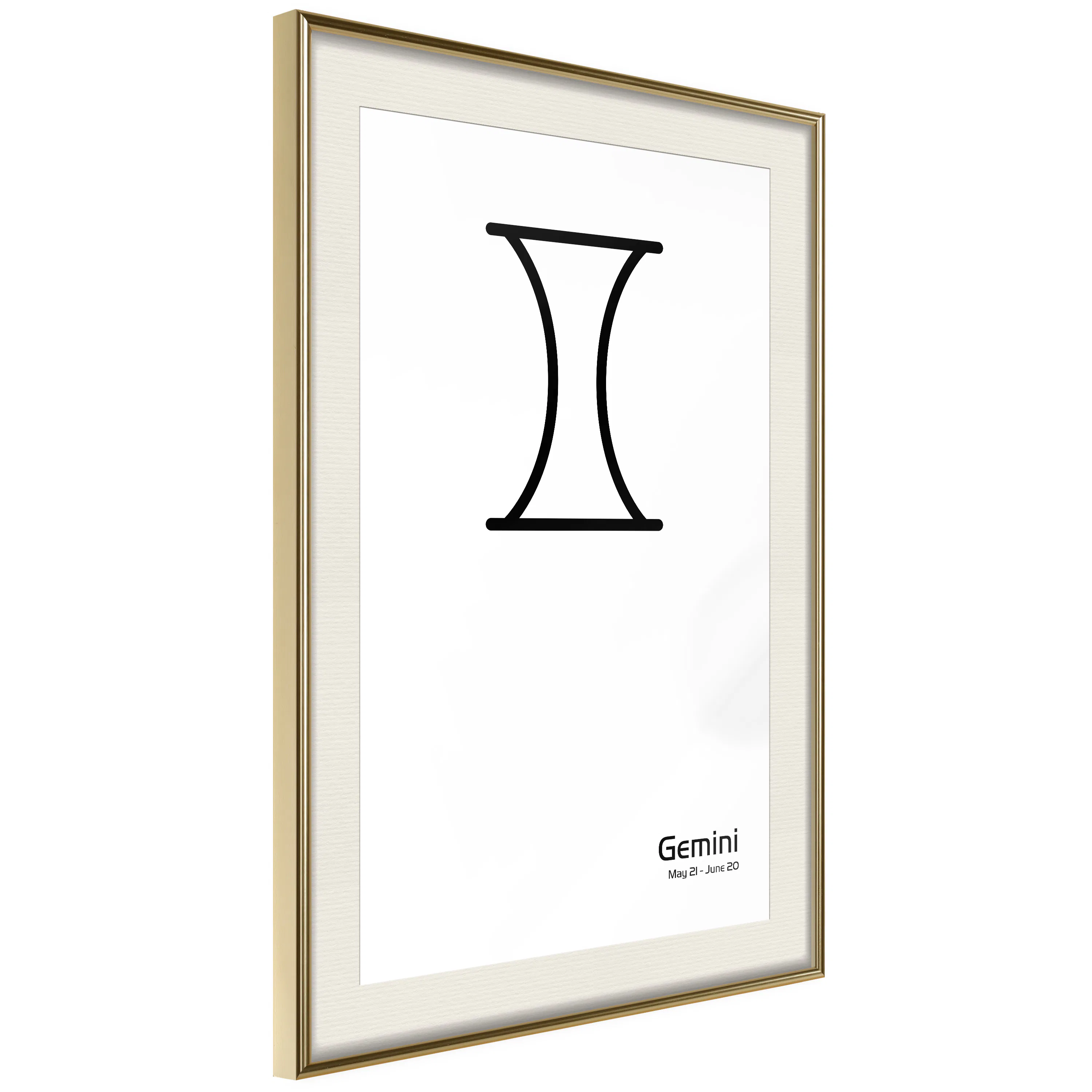 Poster Artgeist Affisch Gemini