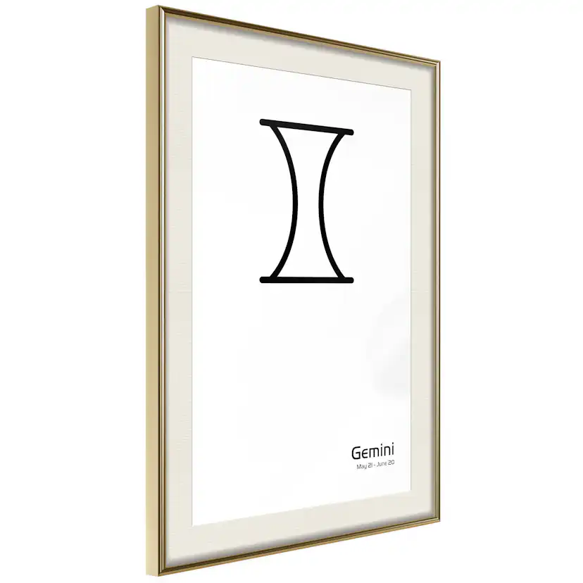 Poster Artgeist Affisch Gemini