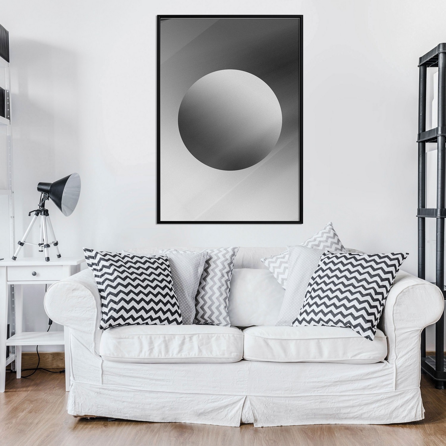 Poster Artgeist Affisch Ball and Gradient