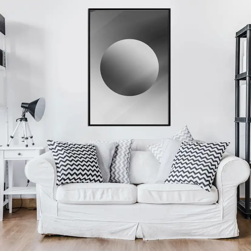 Poster Artgeist Affisch Ball and Gradient