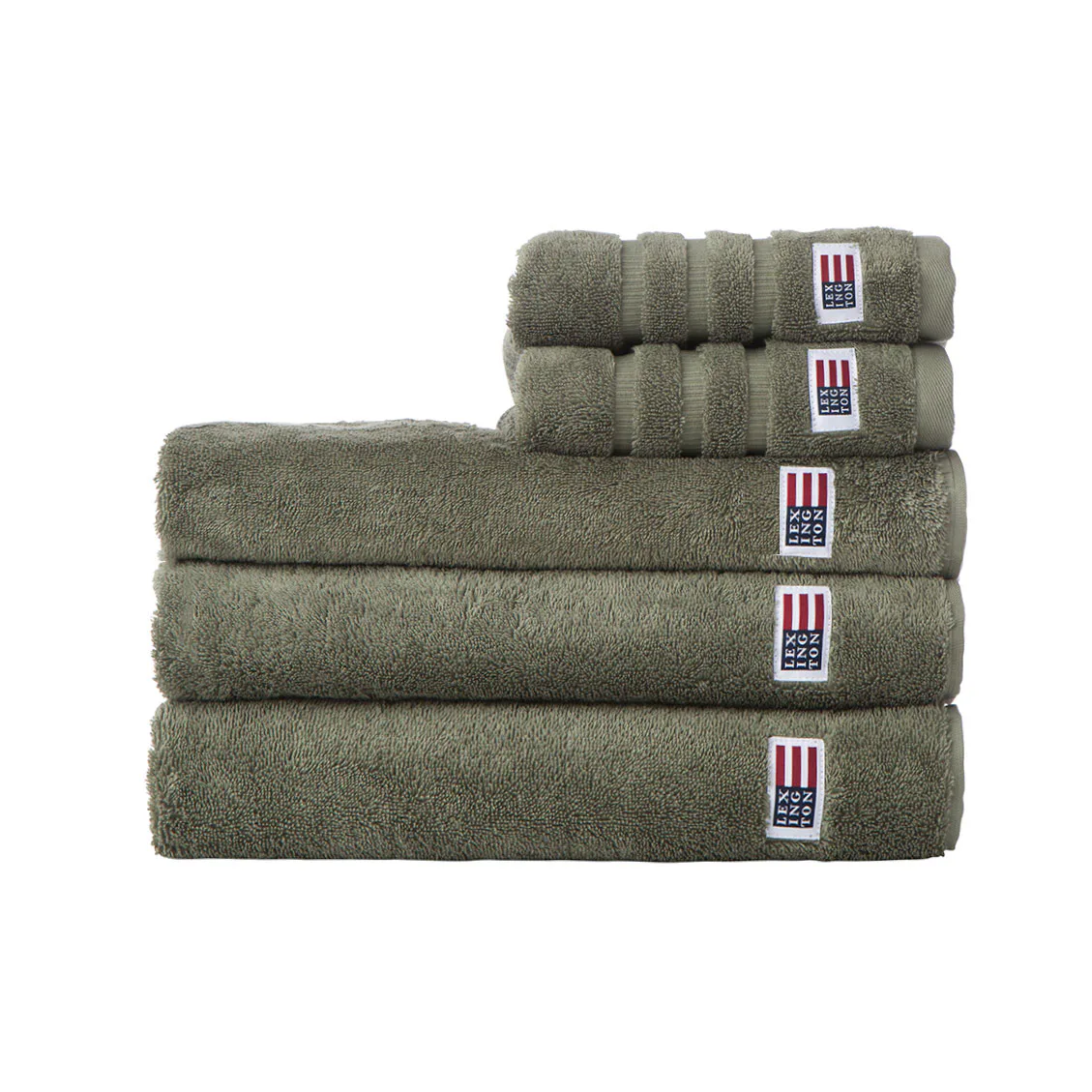Badhandduk Lexington Icons Original Dusty Olive