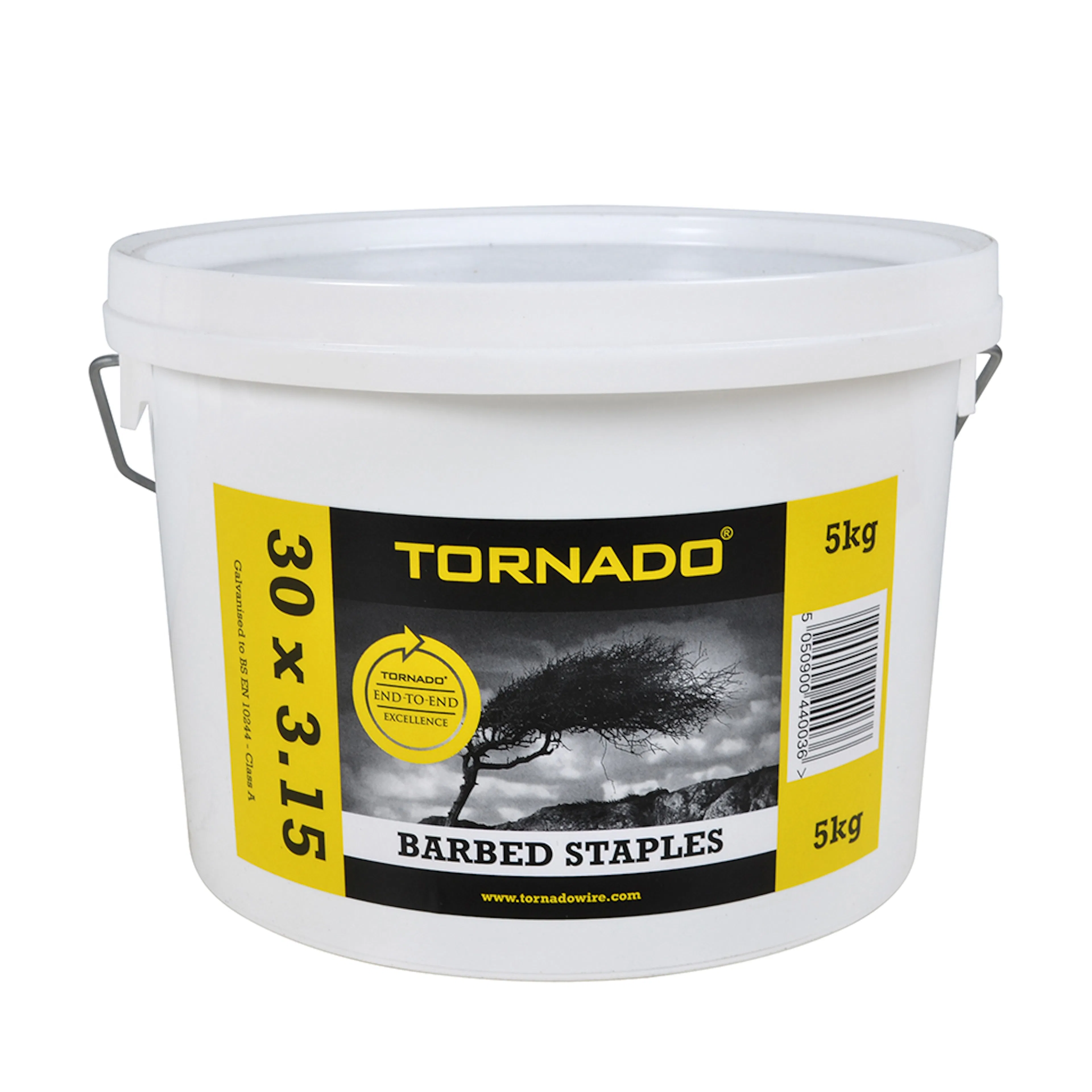 Hullingkrampor 30 x 3,15 mm  5 kg  ca 1360 st 30 x 3,15 mm, 1360 st