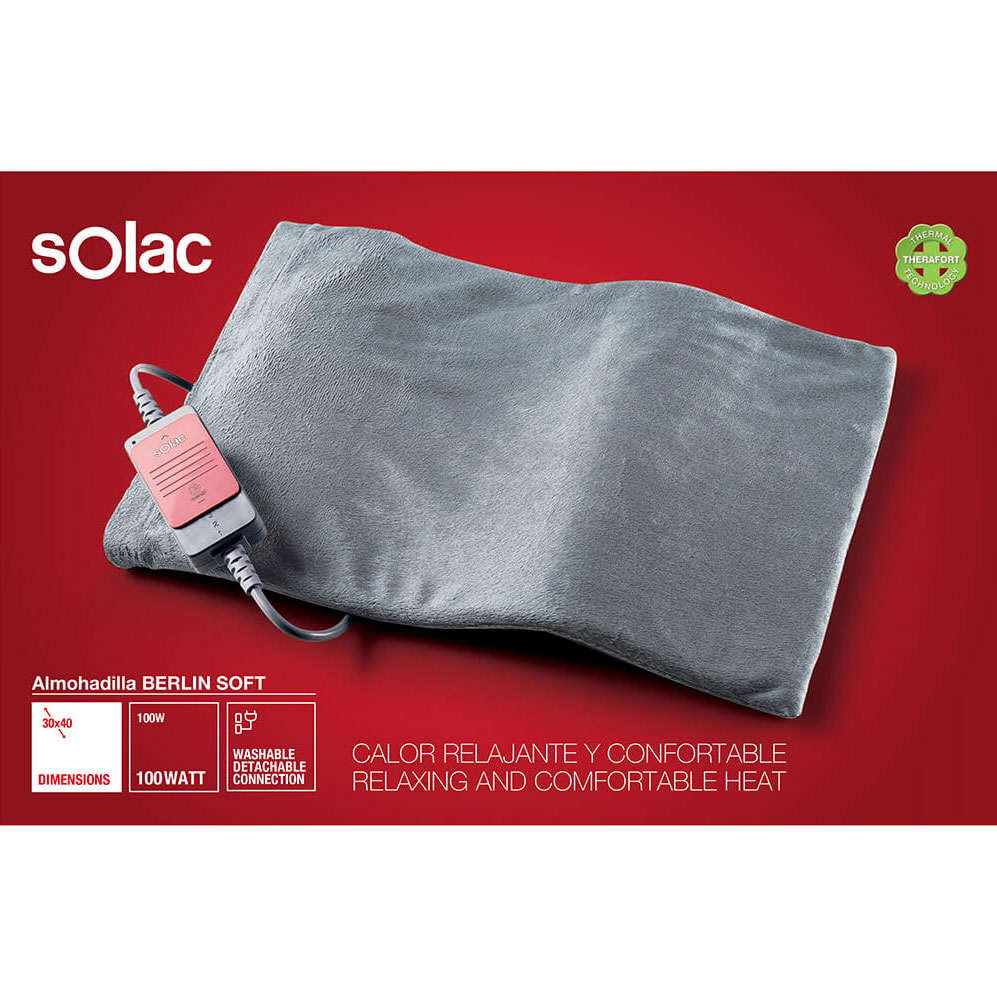 Värmedyna Solac Berlin Soft 100W