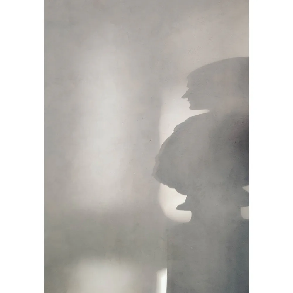 Posters Venture Home Human Shadow Vit/grå