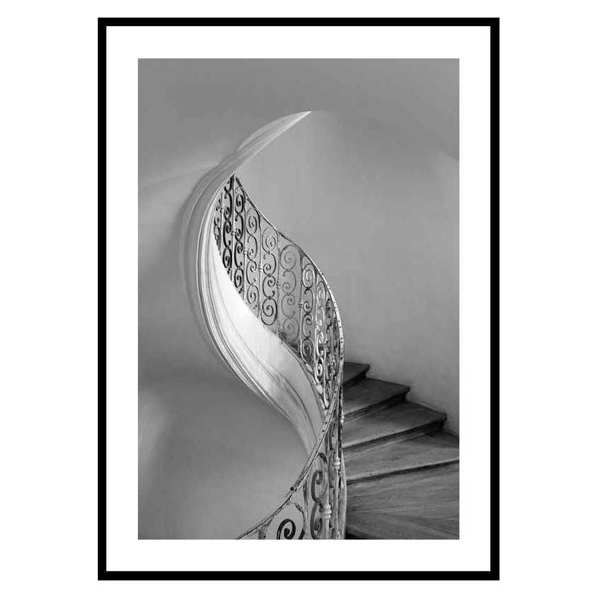 Poster Gallerix Curved Stairs