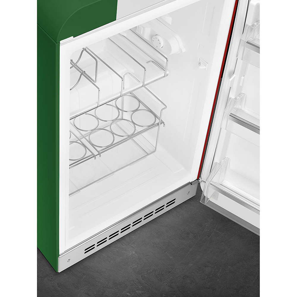 Kylskåp Smeg FAB10HRDIT6 50's Style med Italienska Flaggan