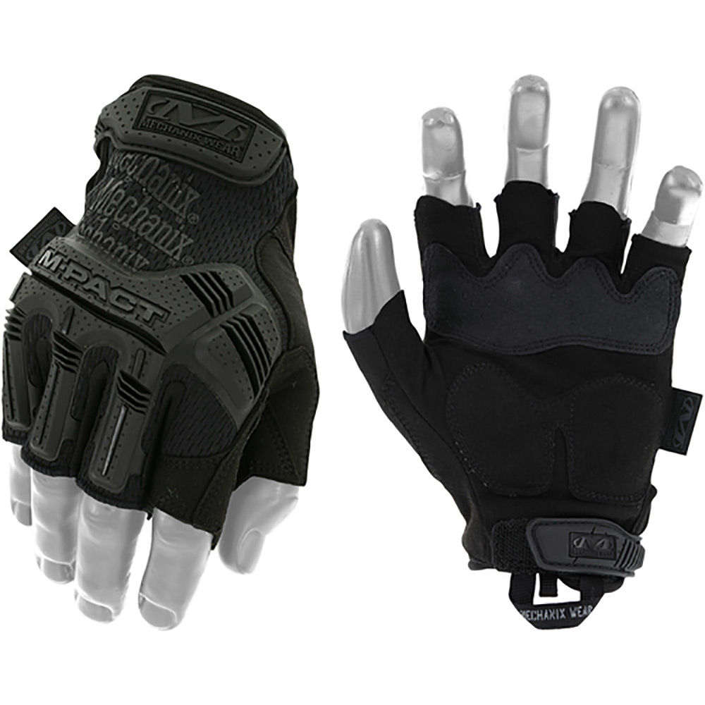 Mechanix M-Pact Fingerless Covert Black strl M Storlek M