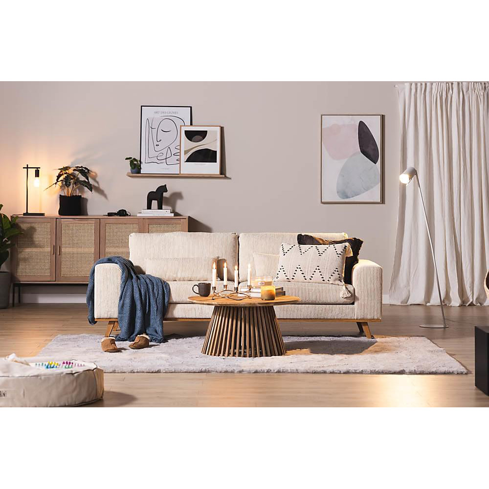 Copenhagen 3-sits Soffa Manchester Beige