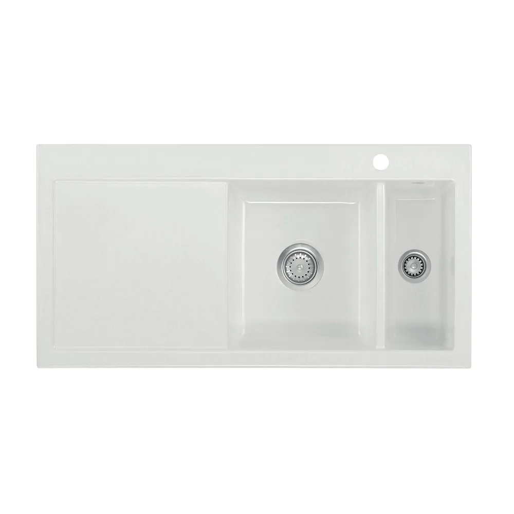 Diskbänk Lavabo Mera 100 1½ Keramik