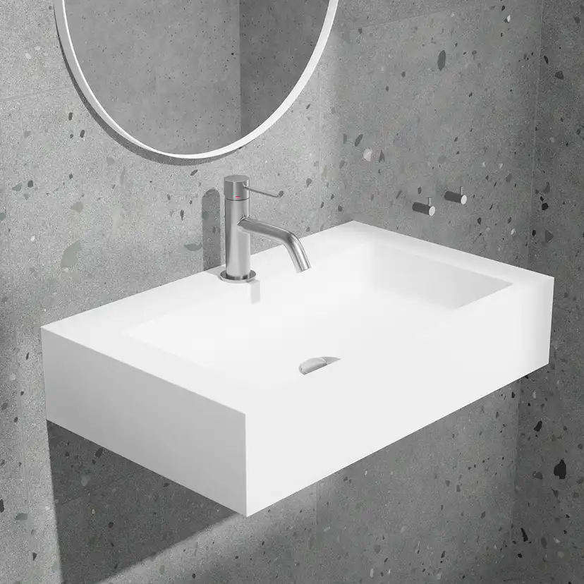 Tvättställsblandare Scandtap Steel Voyage