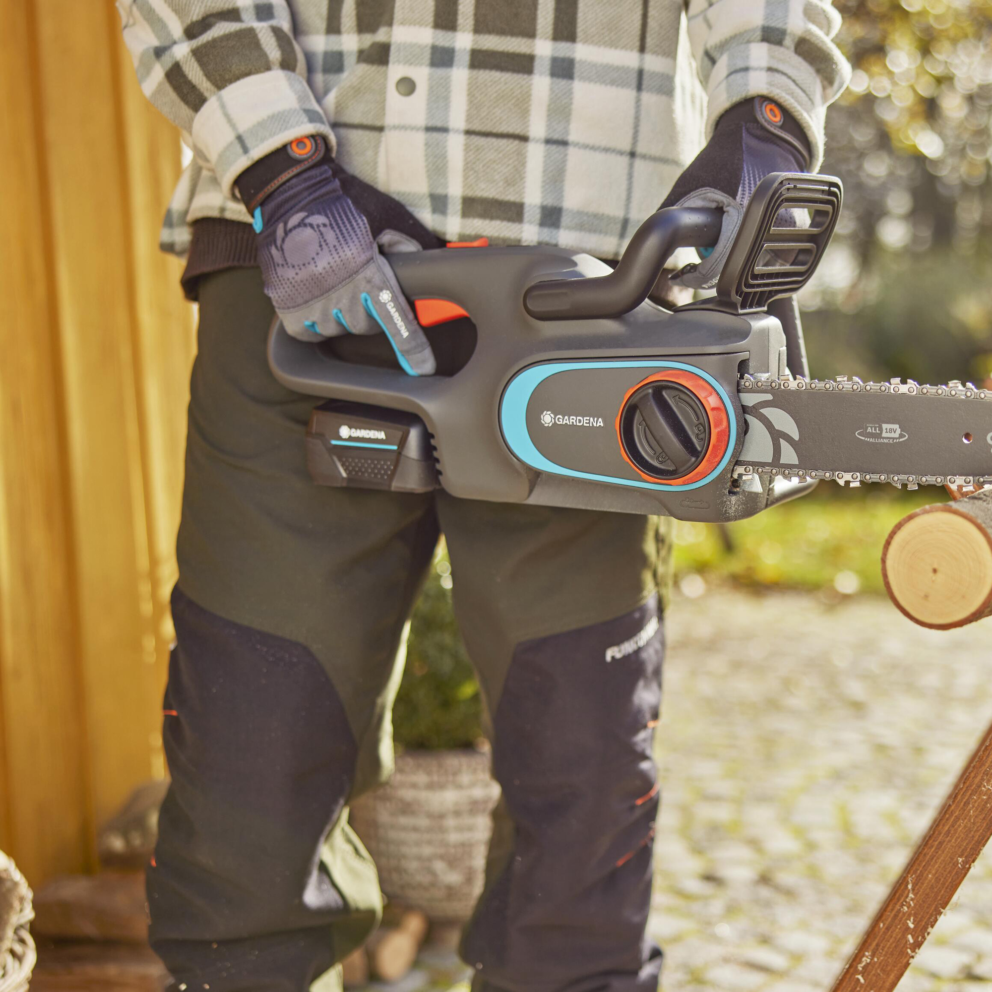 Grensåg Gardena PowerSaw 250/18V P4A Set