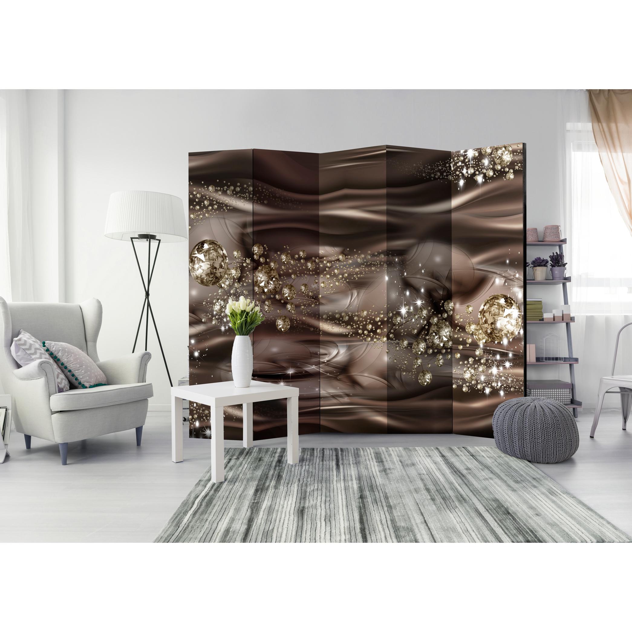 Rumsavdelare Skärmvägg Arkiio Chocolate River II 225x172 cm