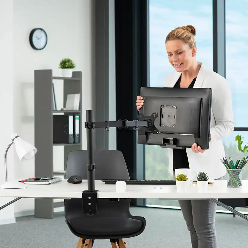 Monitorfäste Hama För En Bildskärm XL Svart 13-32"