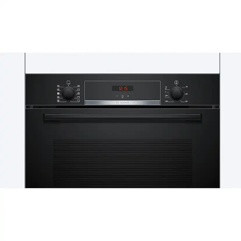 Inbyggnadsugn BOSCH HQA534BB3 Serie 4 Svart med Ångfunktion och Avancerad Varmluftsteknik