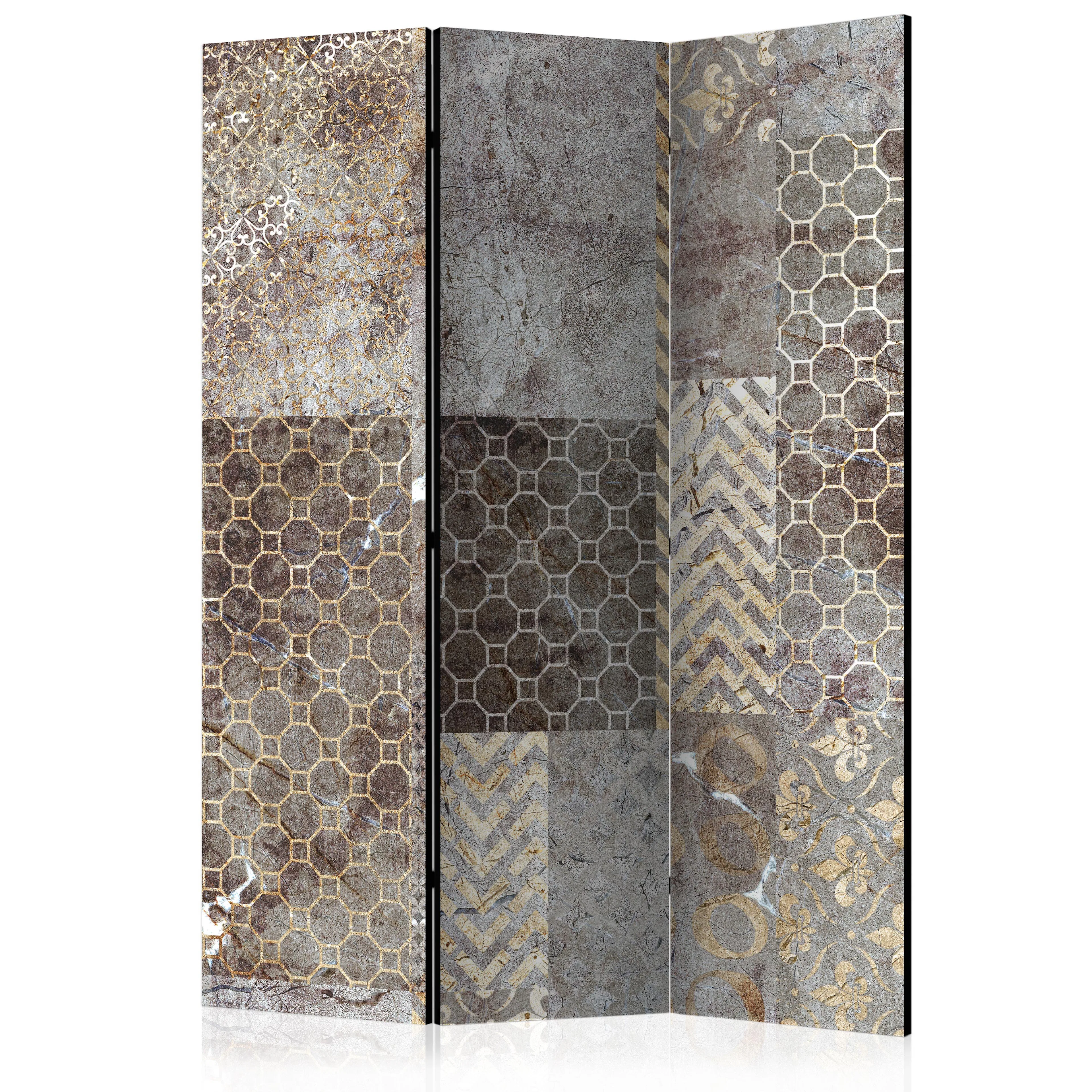 Rumsavdelare Skärmvägg Arkiio Geometric Textures 135x172 cm