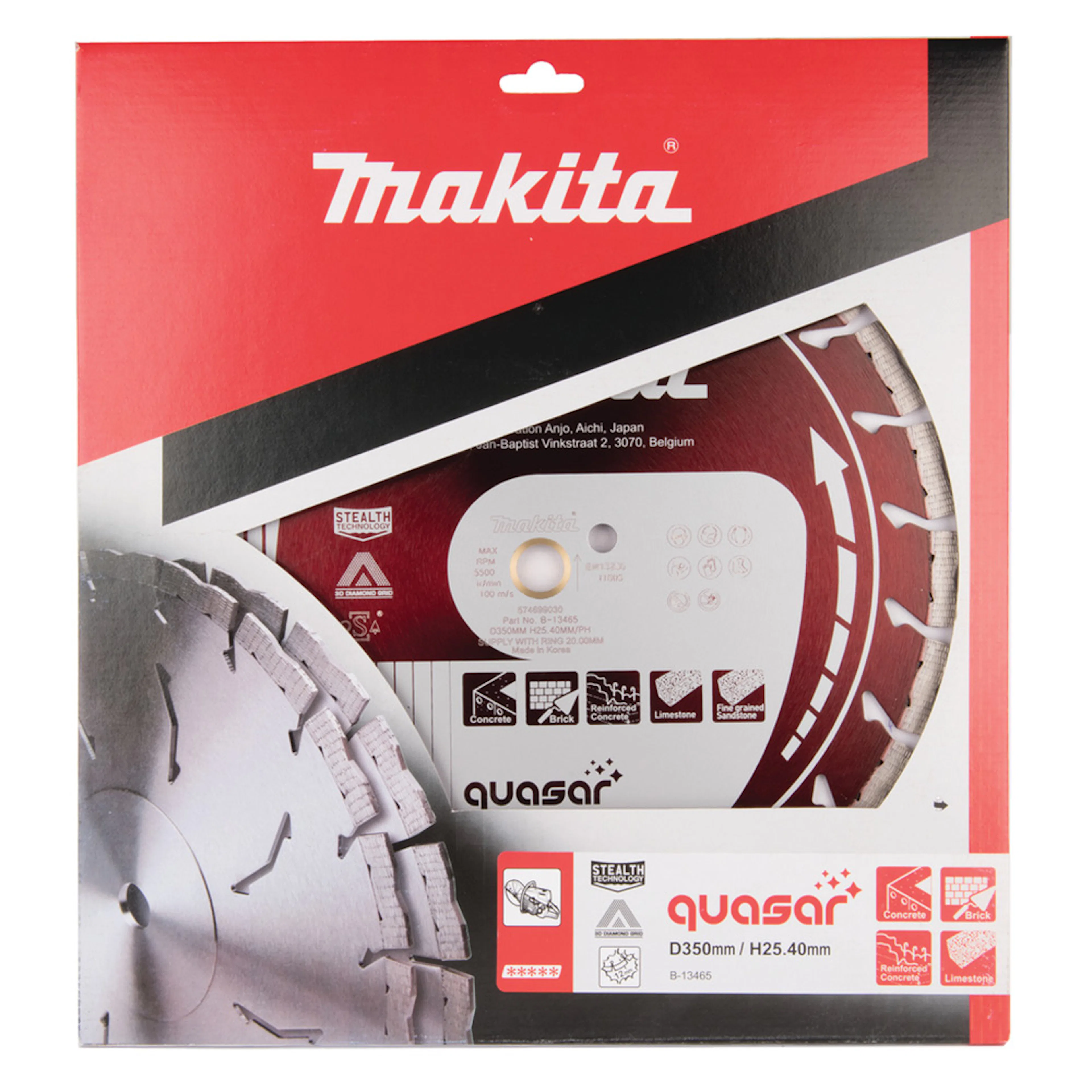 Diamantkapskiva Makita B-13465 350x25,4 mm