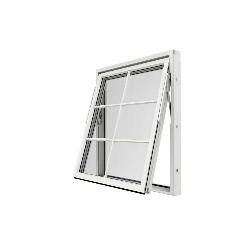Vridfönster Elitfönster Original Aluminium 100 3-Glas Express