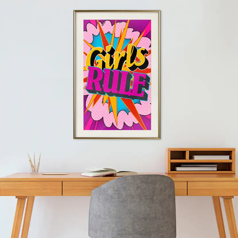 Poster Artgeist Affisch Girls Rule II