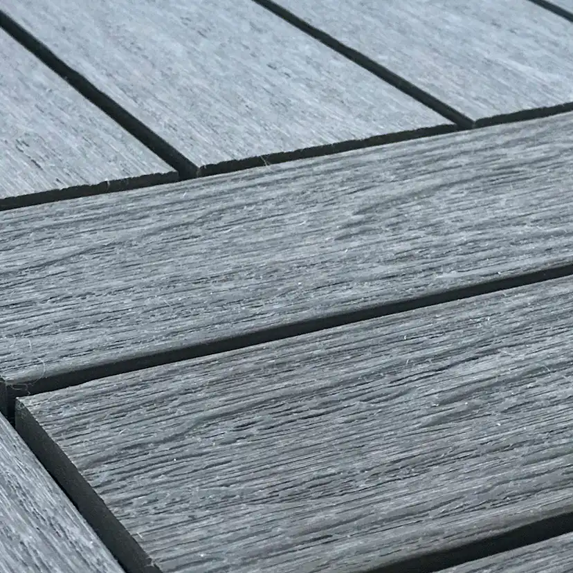 gop Woodlon golvplattor Light Grey L:300 B:300 H:22,2 mm Ljusgrå