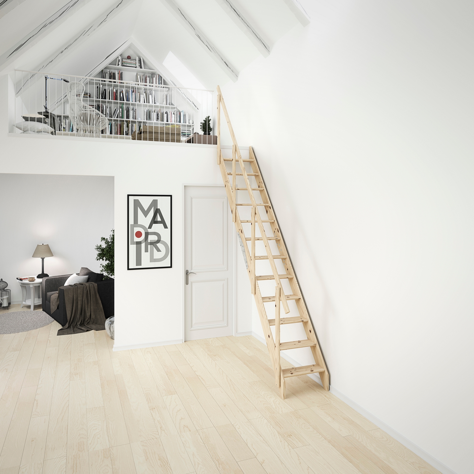 Lofttrappa Dolle Kiel
