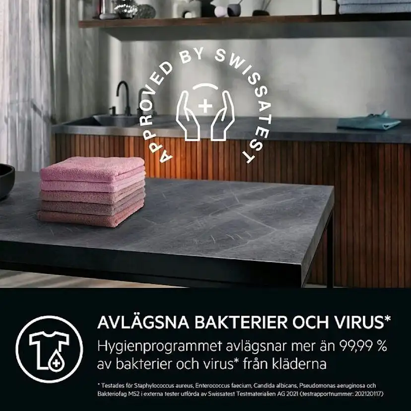 Kombinerad Tvätt/Torktumlare AEG LWR734E16Q 7000 ProSteam® Autodose 10 kg