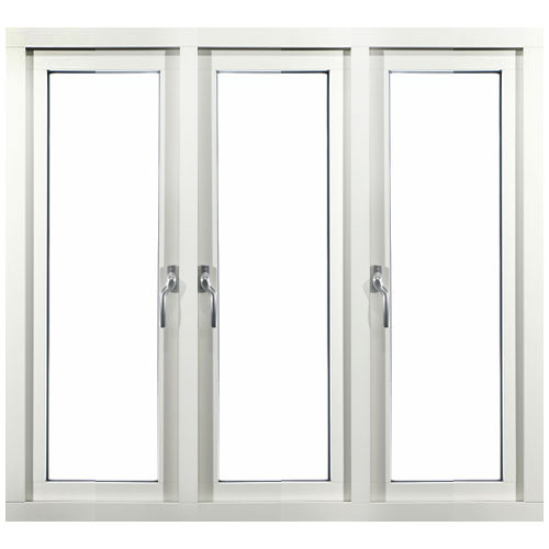 Sidohängt Fönster Outline 3-Glas Aluminium 3-Luft