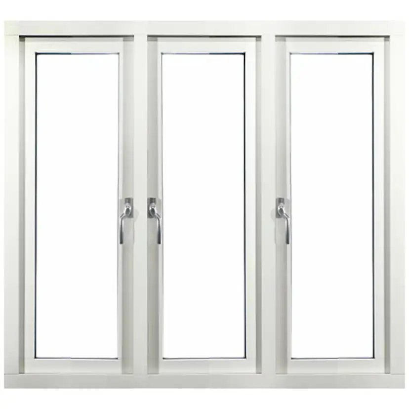 Sidohängt Fönster Outline 3-Glas Trä 3-Luft