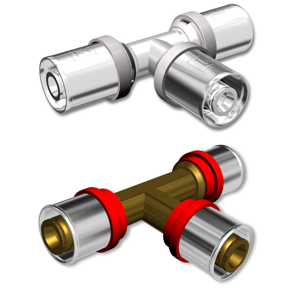 Presskoppling LK Systems T-koppling