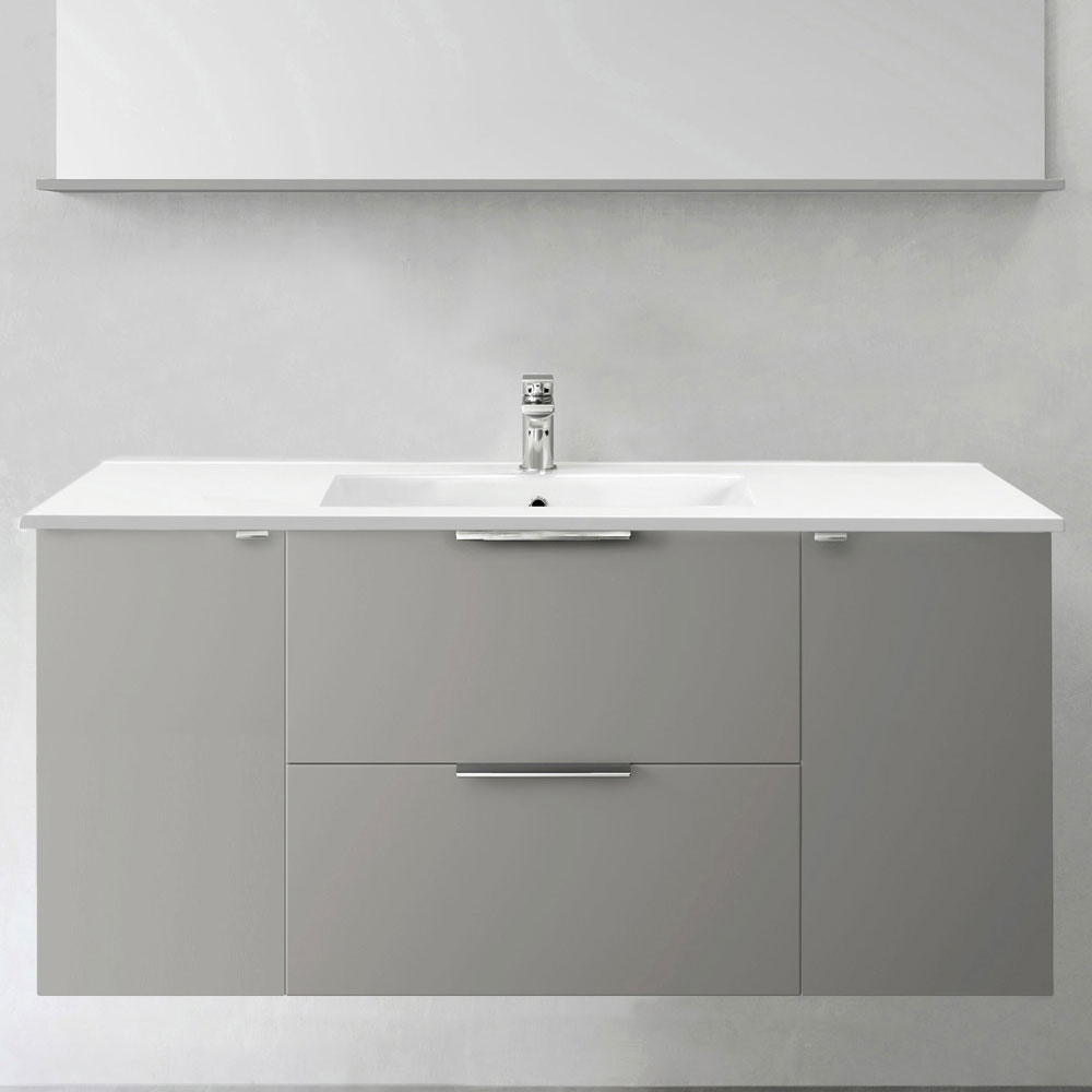 TVÄTTSTÄLLSSKÅP SHAPE 1200C GRÅ MED TVÄTTSTÄLL Grå, B: 1200 mm