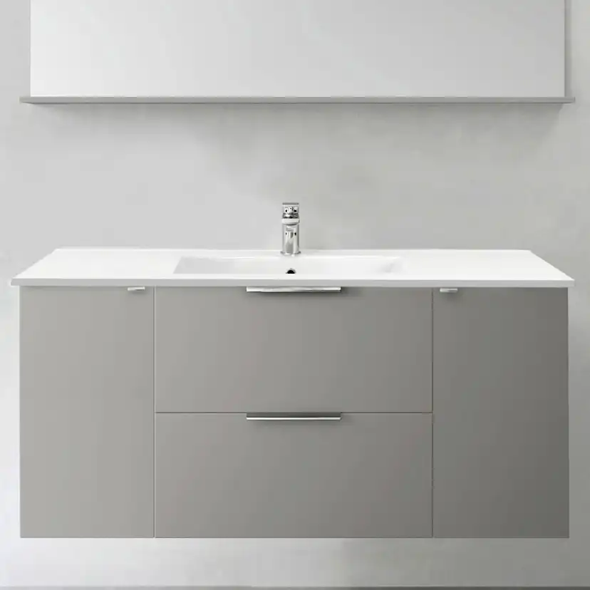 TVÄTTSTÄLLSSKÅP SHAPE 1200C GRÅ MED TVÄTTSTÄLL Grå, B: 1200 mm