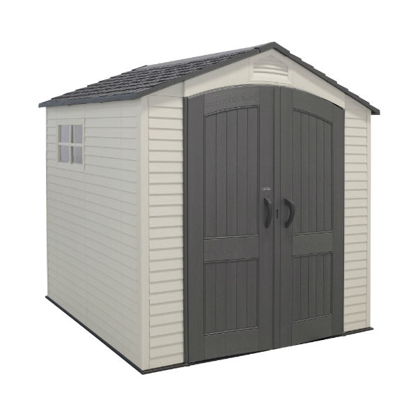 Förvaringsbod GOP Vermont Vit/Brun 4,2 m2