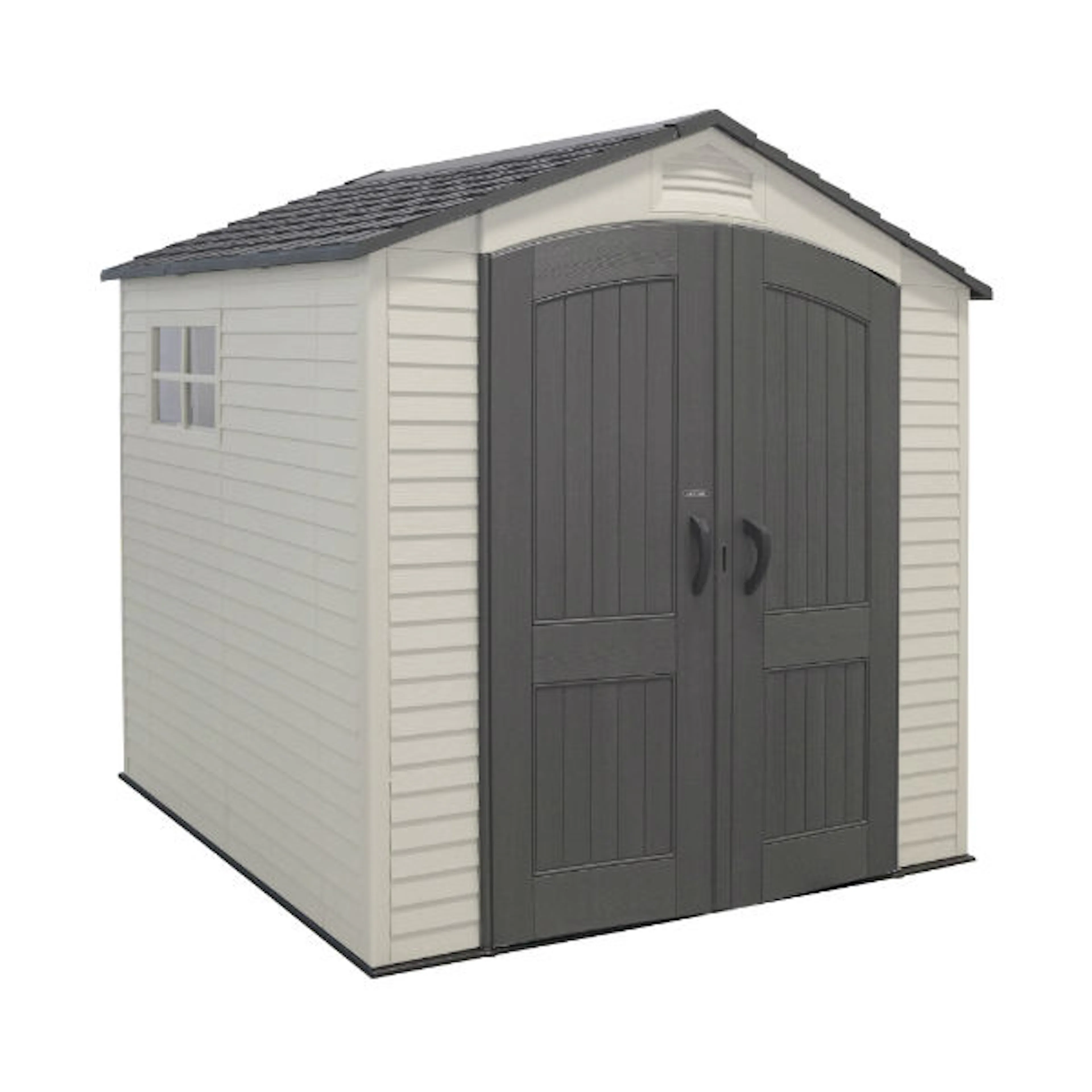 Förvaringsbod GOP Vermont Vit/Brun 4,2 m2