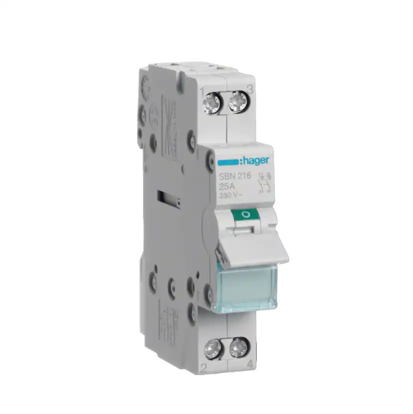 Strömställare Hager Strömställare 1 Modul 16 A 230 V