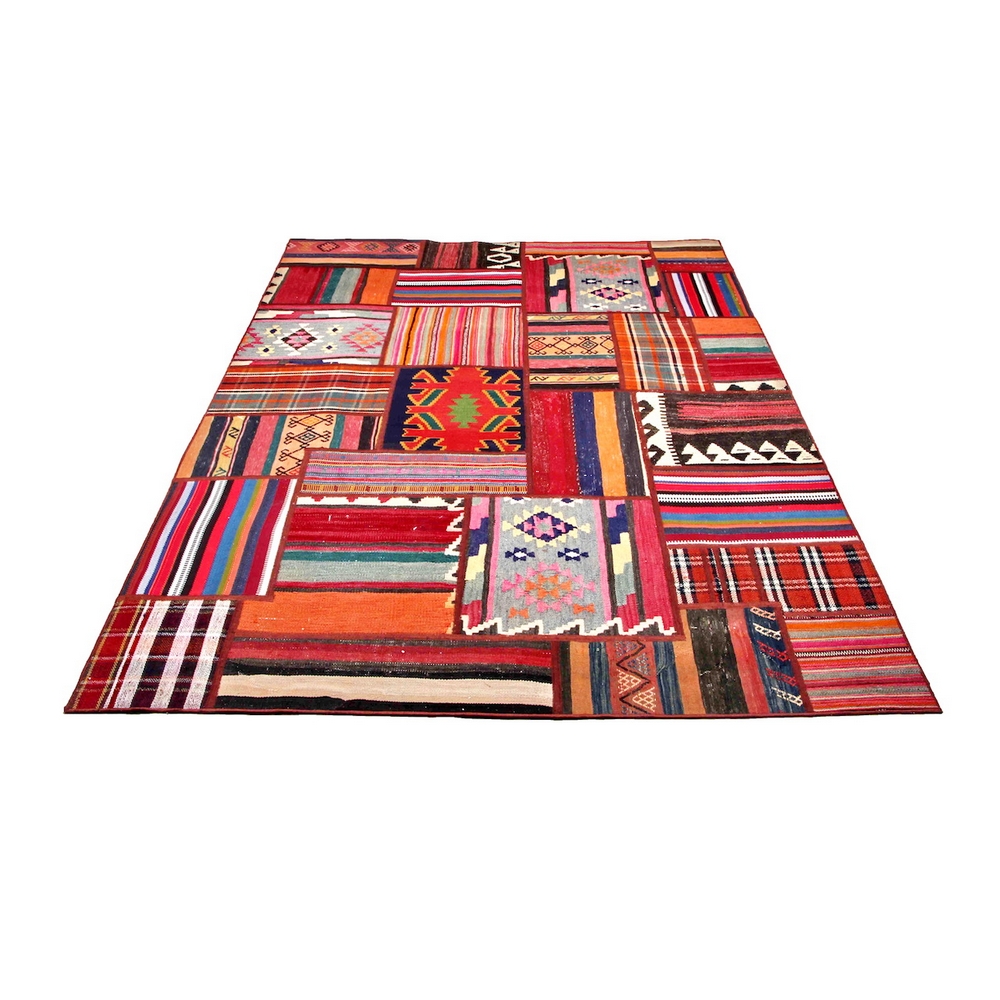 Persisk Patchworkmatta Arkiio Flerfärgad 165x233