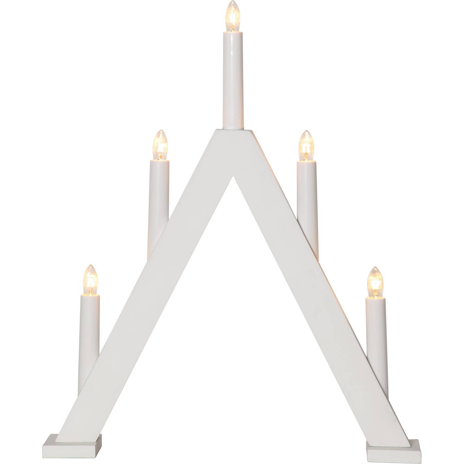 Ljusstake ALBO Vit