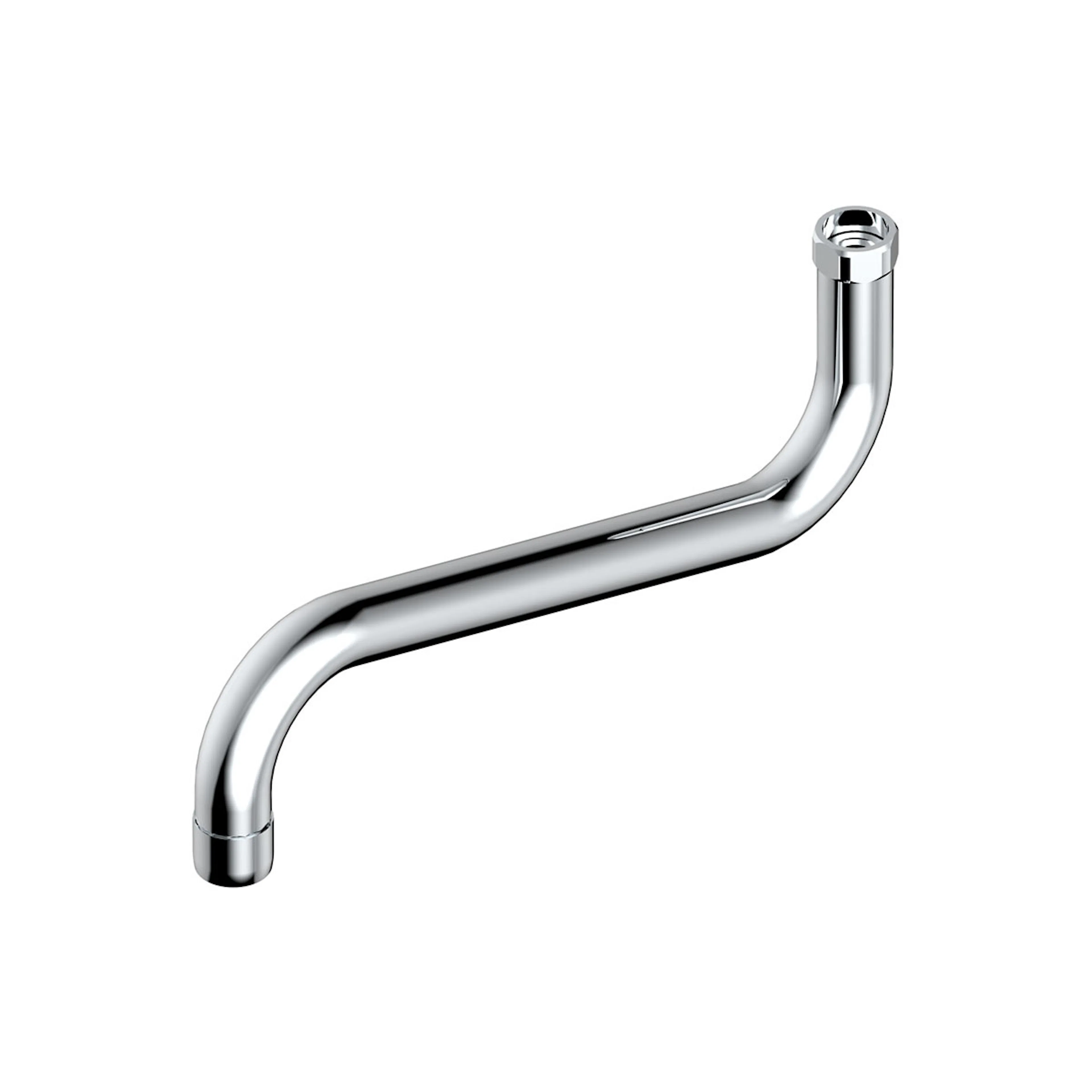 Svängbar S-pip L=250 250 mm
